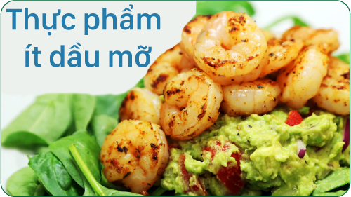 chế độ ăn ít dầu mỡ cho ung thư vú