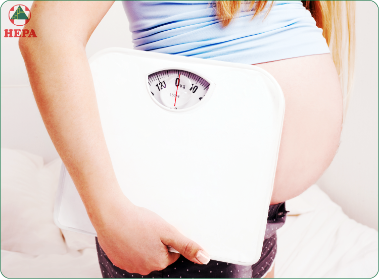 tăng cân khi mang thai